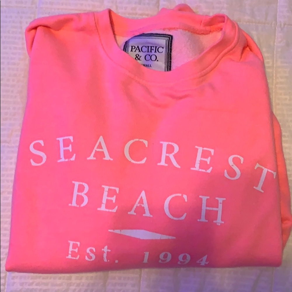 beach sweatshirt